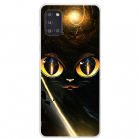 Hoesje voor Samsung Galaxy A31 Galaxy Kat