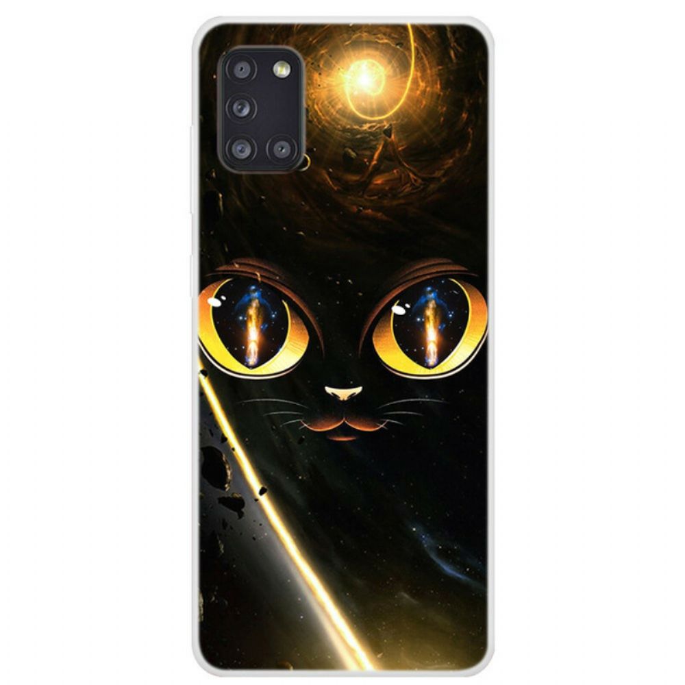 Hoesje voor Samsung Galaxy A31 Galaxy Kat