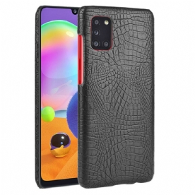 Hoesje voor Samsung Galaxy A31 Krokodillenleereffect