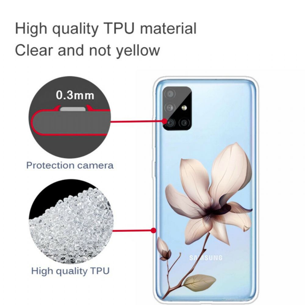 Hoesje voor Samsung Galaxy A31 Premium Bloemen