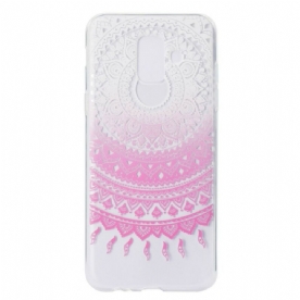 Hoesje voor Samsung Galaxy A6 Transparante Gekleurde Mandala