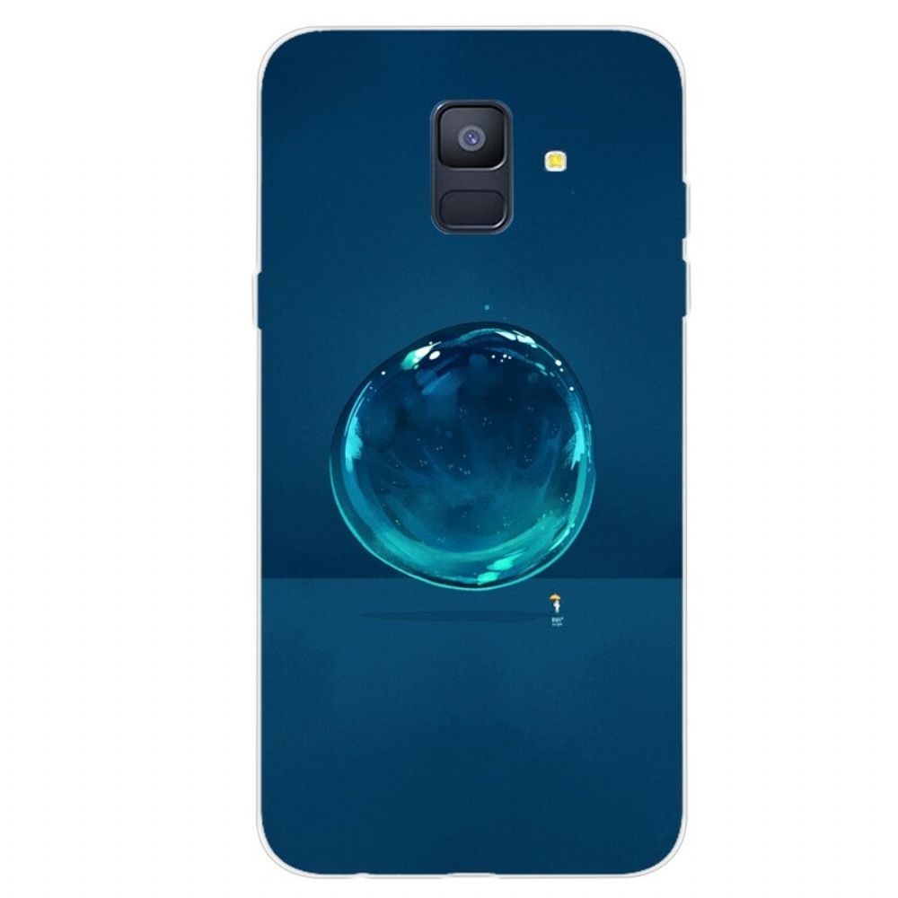 Hoesje voor Samsung Galaxy A6 Waterdruppel