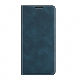 Bescherming Hoesje voor Oppo Find X3 Pro Folio-hoesje Zacht Leereffect