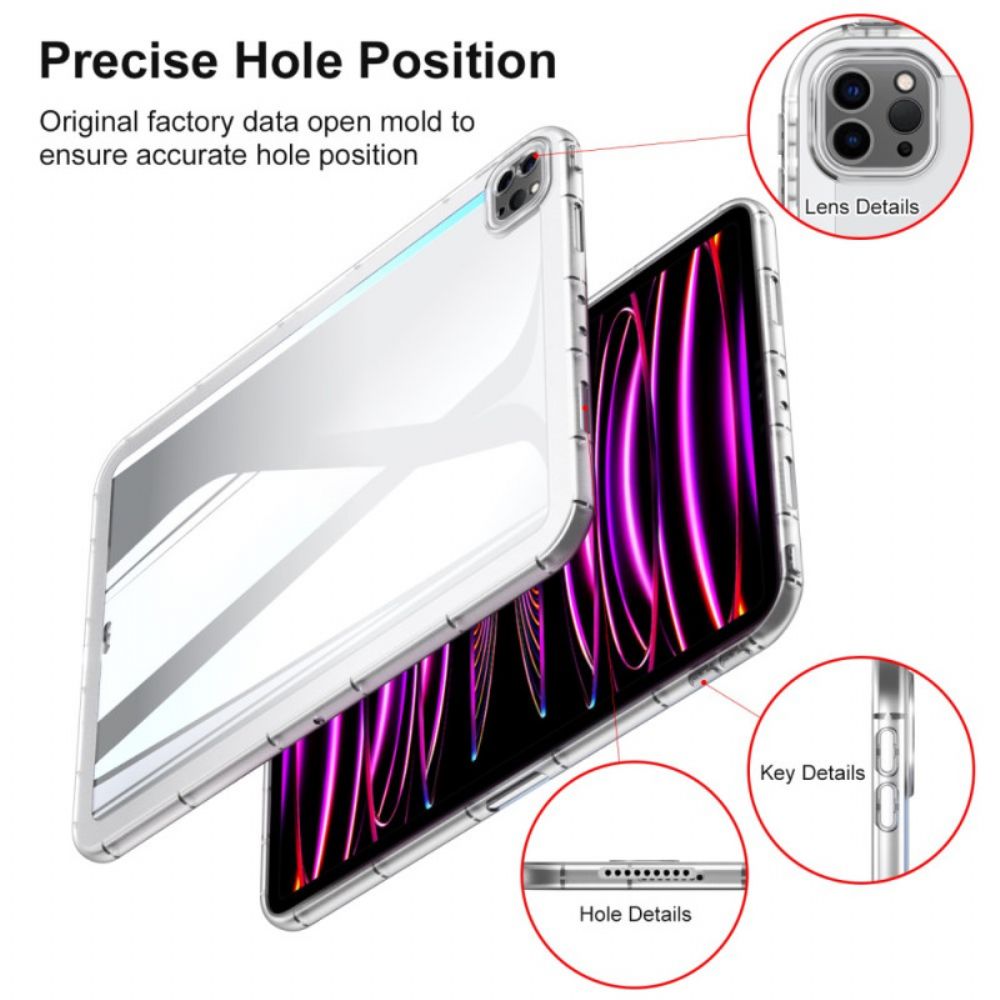 Case Hoesje iPad Pro 13 (2024) Telefoonhoesje Transparante Stijl