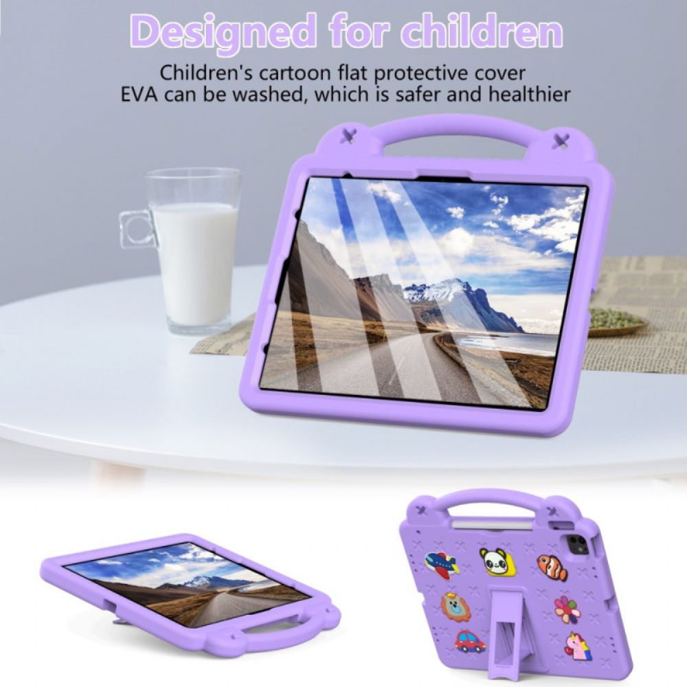 Cover Hoesje iPad Pro 13 (2024) Telefoonhoesje Kinder-eva