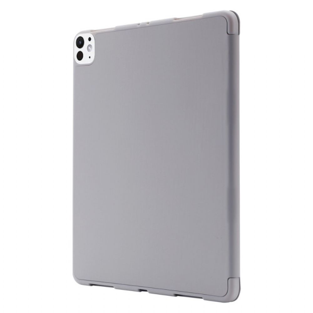 Cover iPad Pro 13 (2024) Drievoudig Opvouwbare Standaard En Potloodhouder