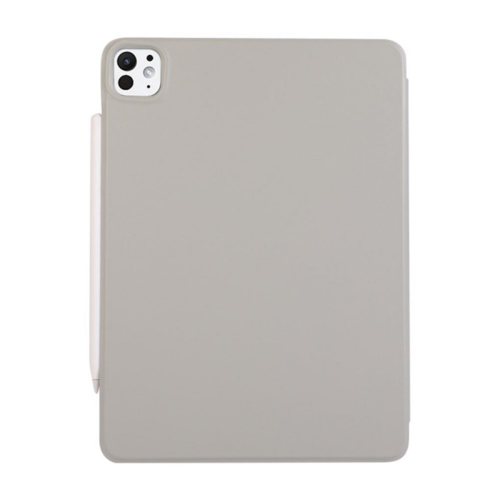 Cover iPad Pro 13 (2024) Magnetische Sluiting Van Kunstleer Bescherming Hoesje