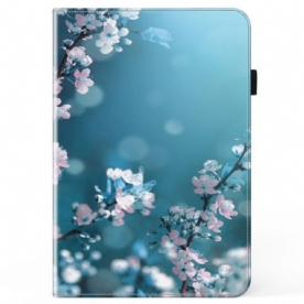 Cover iPad Pro 13 (2024) Perzikbloesems Bescherming Hoesje