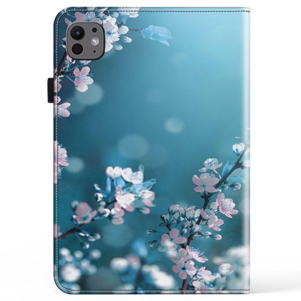 Cover iPad Pro 13 (2024) Perzikbloesems Bescherming Hoesje