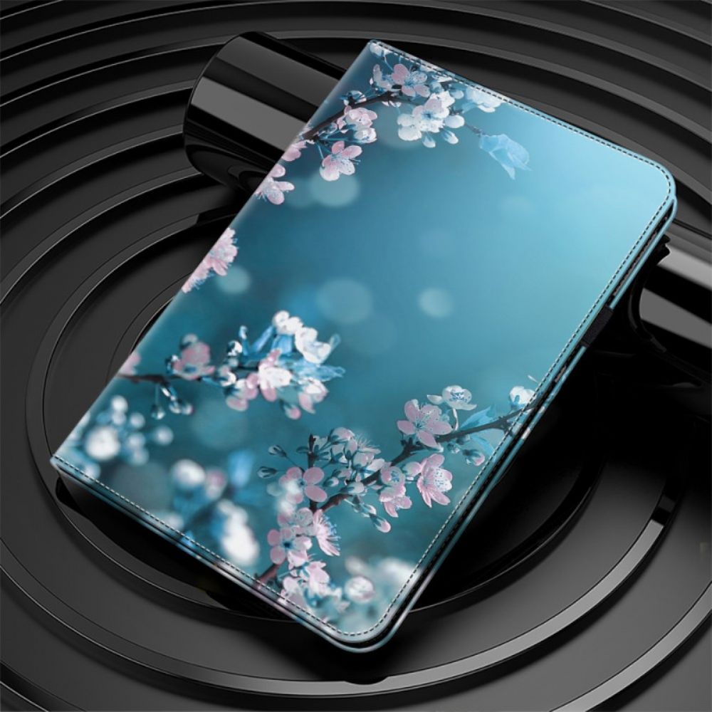 Cover iPad Pro 13 (2024) Perzikbloesems Bescherming Hoesje