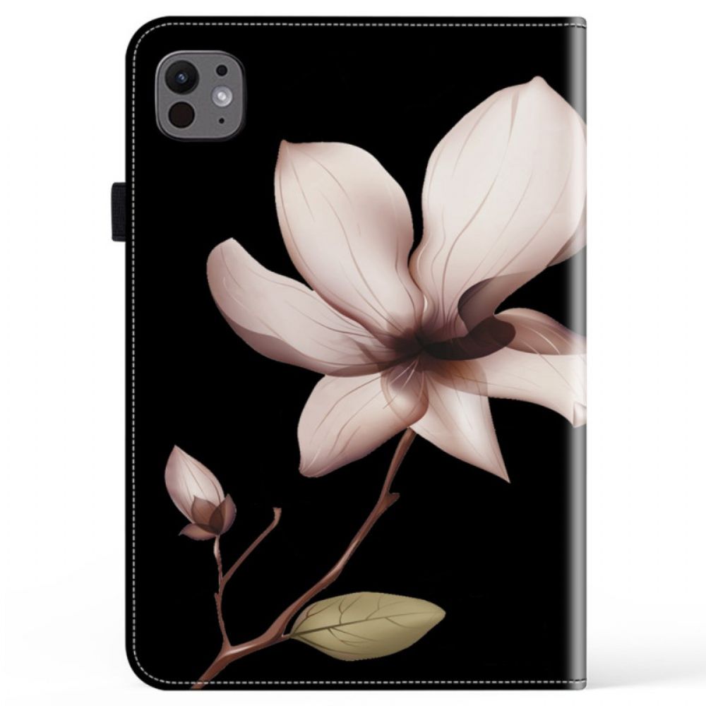 Cover iPad Pro 13 (2024) Roze Bloem