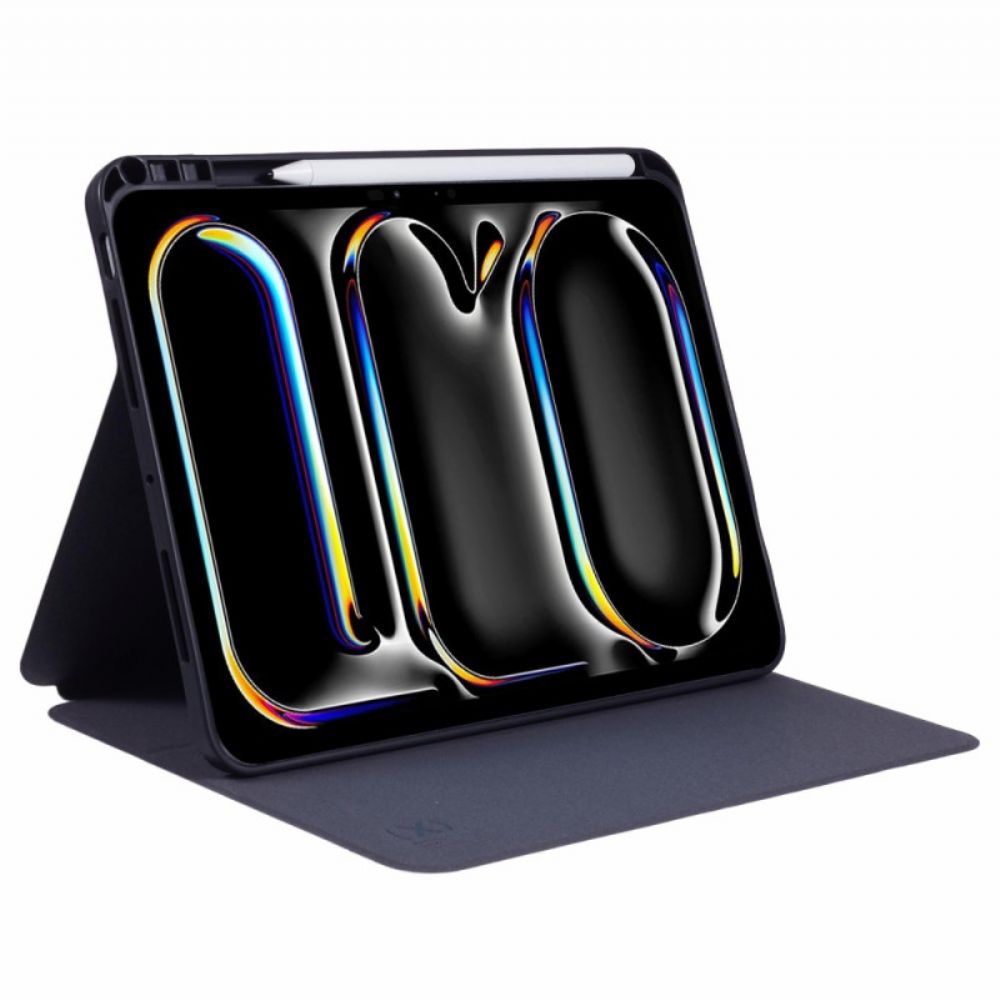 Cover Voor iPad Pro 13 (2024) X-level Leereffect