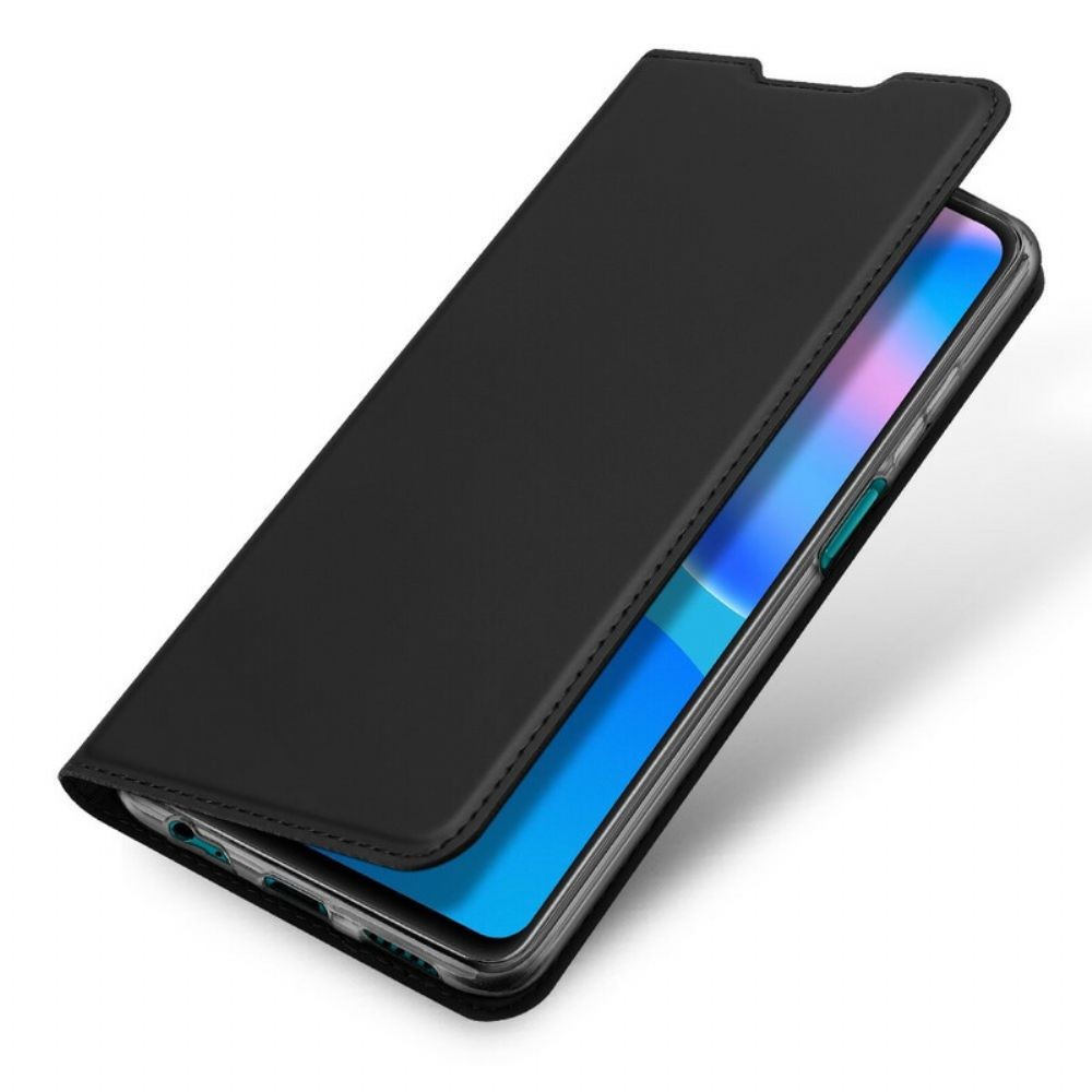 Bescherming Hoesje voor Huawei P Smart 2021 Folio-hoesje Dux Ducis Pro-skin