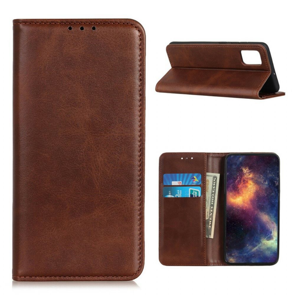 Bescherming Hoesje voor Huawei P Smart 2021 Folio-hoesje Elegantie Splitleer