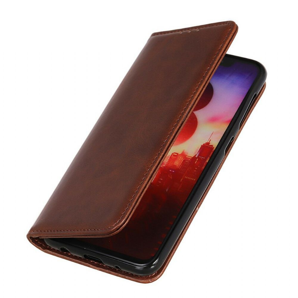 Bescherming Hoesje voor Huawei P Smart 2021 Folio-hoesje Elegantie Splitleer