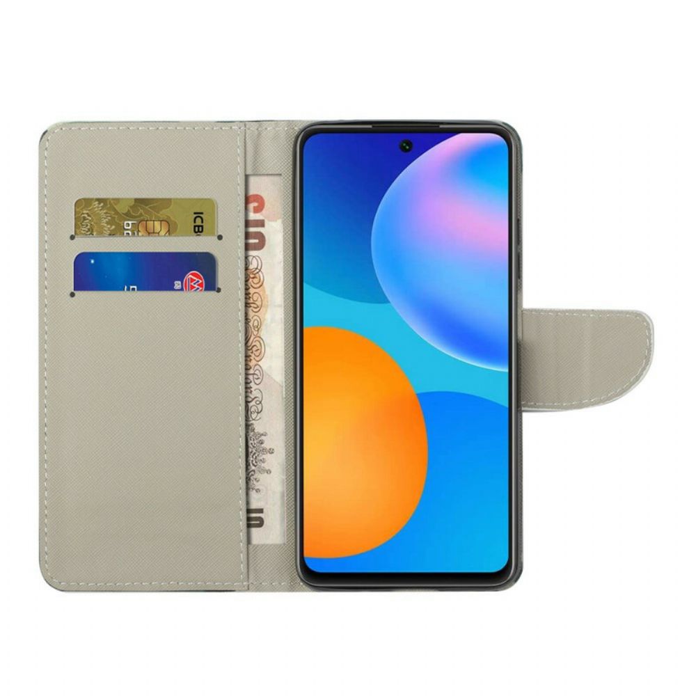 Flip Case voor Huawei P Smart 2021 Londen Leven