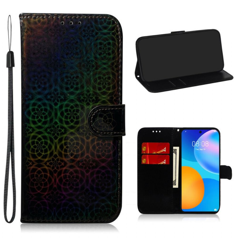 Flip Case voor Huawei P Smart 2021 Pure Kleur