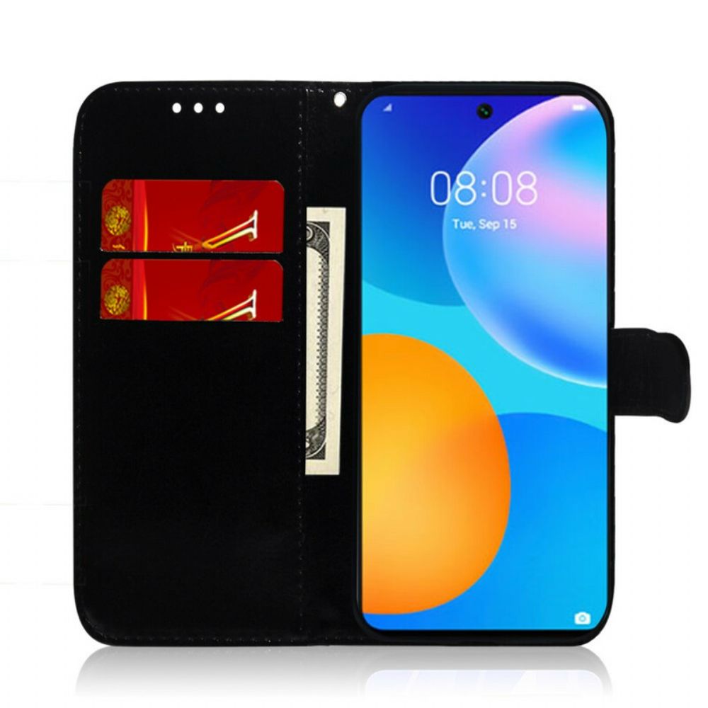 Flip Case voor Huawei P Smart 2021 Pure Kleur