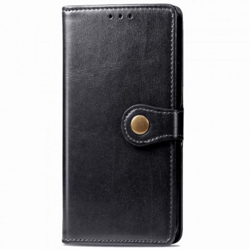 Folio-hoesje voor Huawei P Smart 2021 Faux Leder En Vintage Sluiting