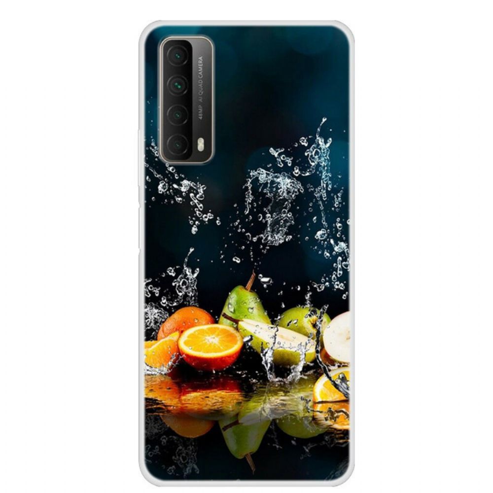 Hoesje voor Huawei P Smart 2021 Citrus Splash