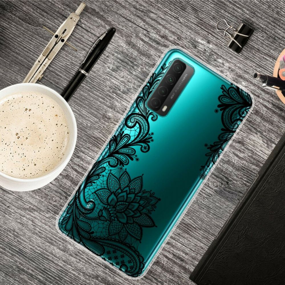 Hoesje voor Huawei P Smart 2021 Fijn Kant