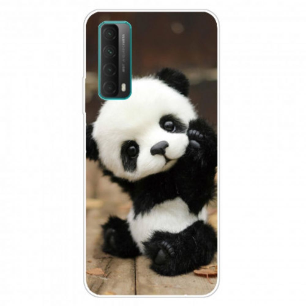 Hoesje voor Huawei P Smart 2021 Flexibele Panda