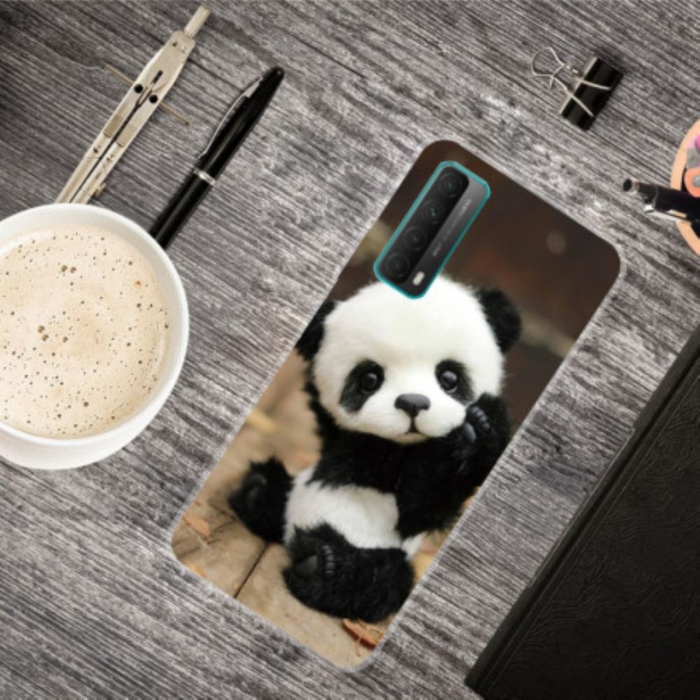 Hoesje voor Huawei P Smart 2021 Flexibele Panda