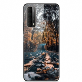 Hoesje voor Huawei P Smart 2021 Happiness Road Gehard Glas