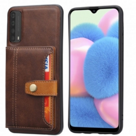 Hoesje voor Huawei P Smart 2021 Kaarthouder Riemhouder