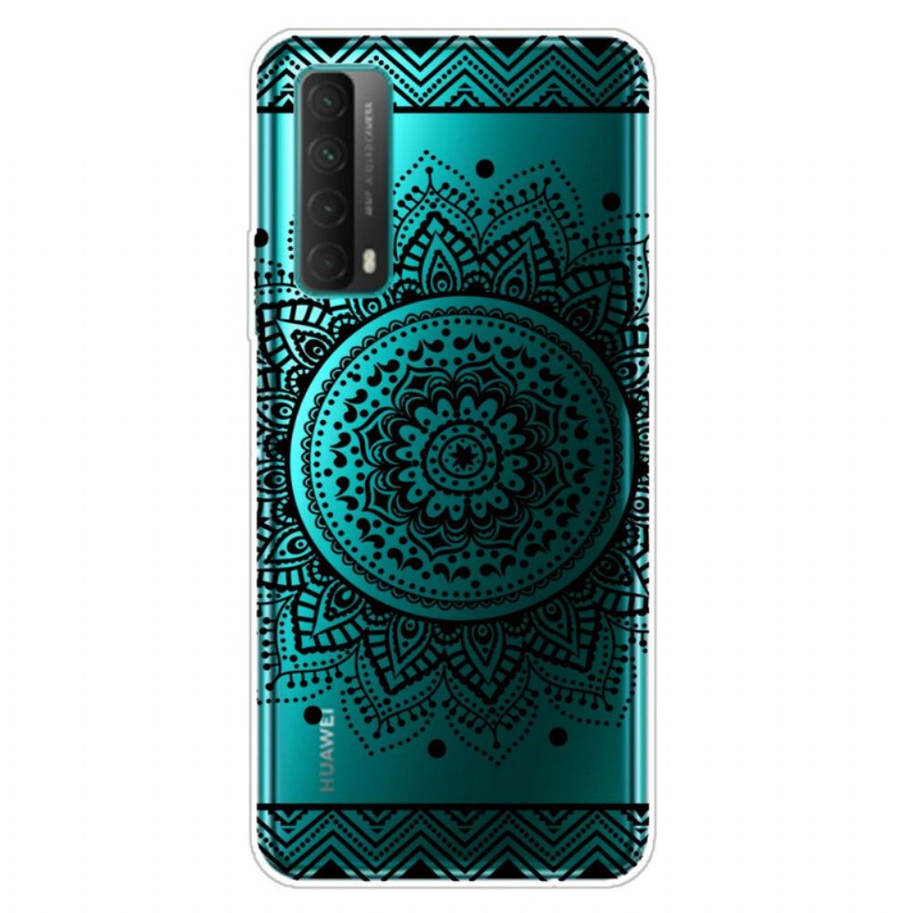 Hoesje voor Huawei P Smart 2021 Naadloze Bloemen Mandala