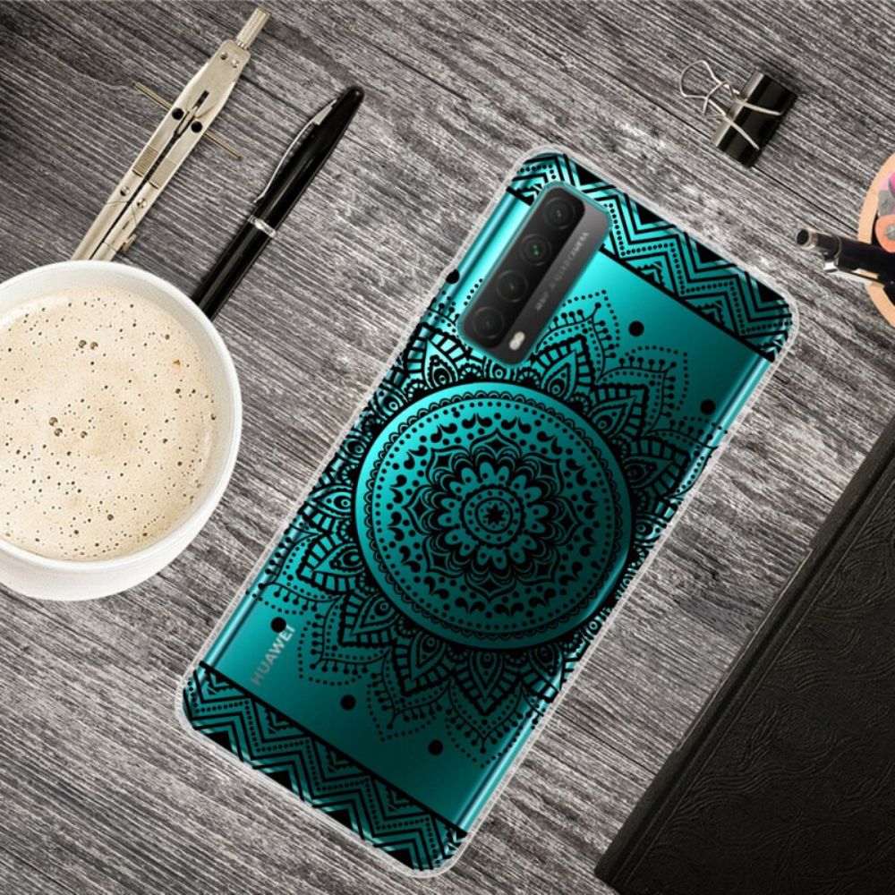 Hoesje voor Huawei P Smart 2021 Naadloze Bloemen Mandala