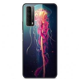 Hoesje voor Huawei P Smart 2021 Octopus Van Gehard Glas