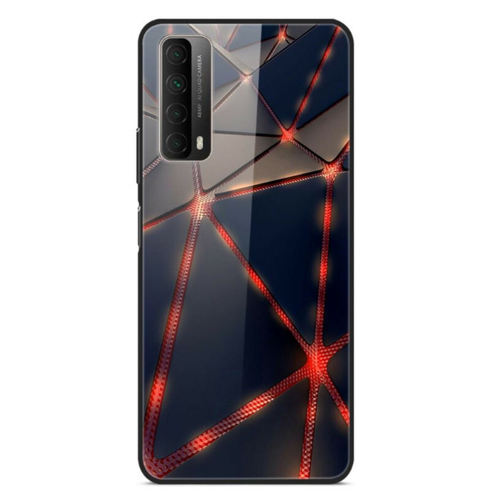 Hoesje voor Huawei P Smart 2021 Rayon Gehard Glas