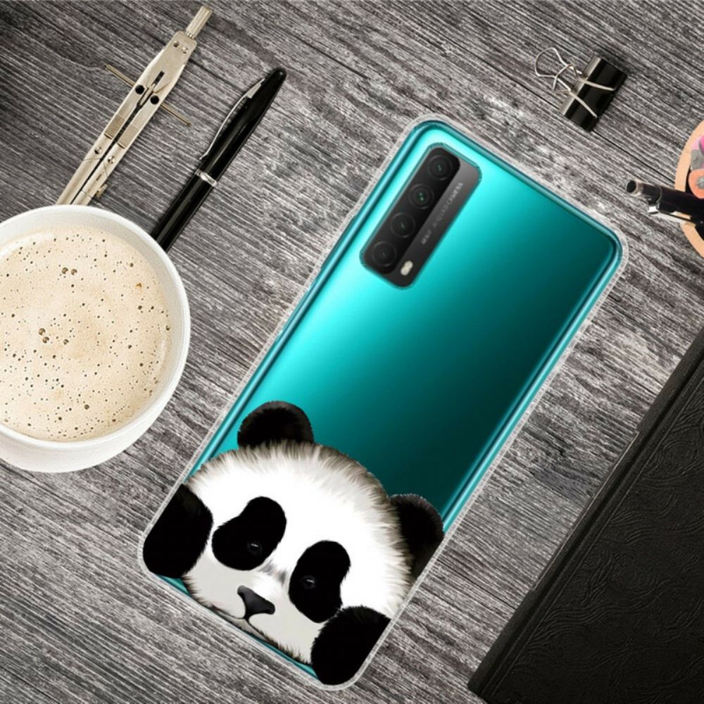 Hoesje voor Huawei P Smart 2021 Transparante Panda