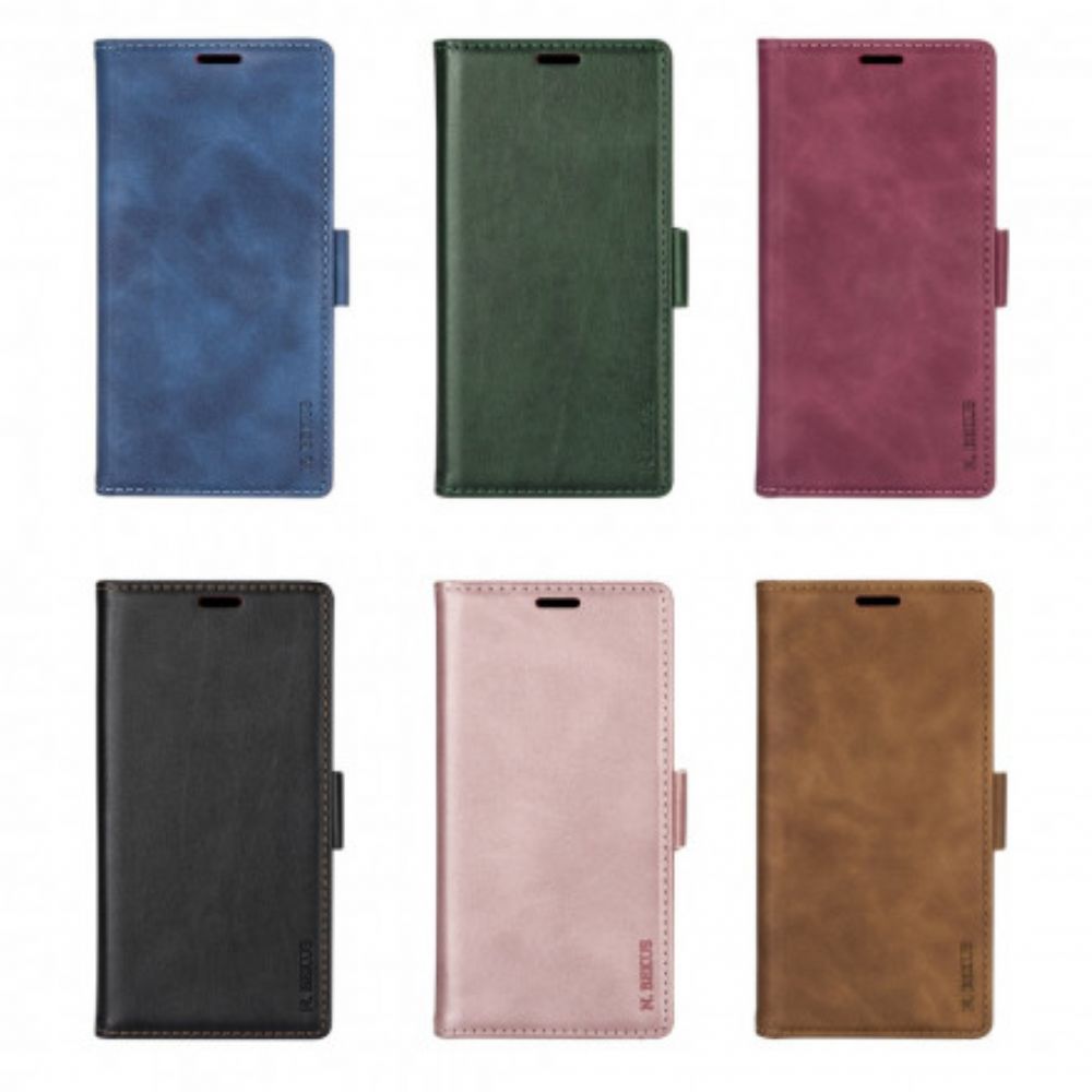 Leren Hoesje voor Huawei P Smart 2021 Ln.bekus Leereffect