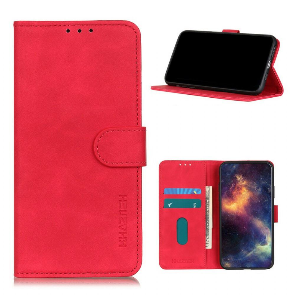 Leren Hoesje voor Huawei P Smart 2021 Vintage Leereffect Khazneh