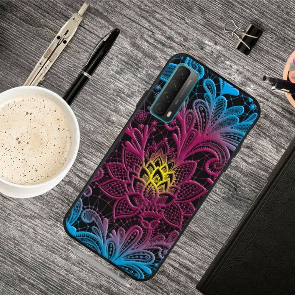 Telefoonhoesje voor Huawei P Smart 2021 Aziatische Lotus