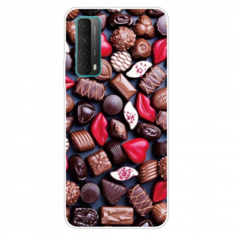 Telefoonhoesje voor Huawei P Smart 2021 Chocoladeslang