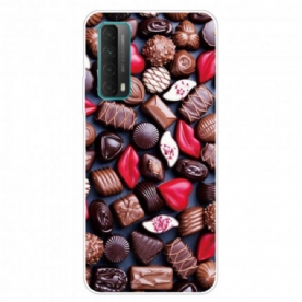 Telefoonhoesje voor Huawei P Smart 2021 Chocoladeslang