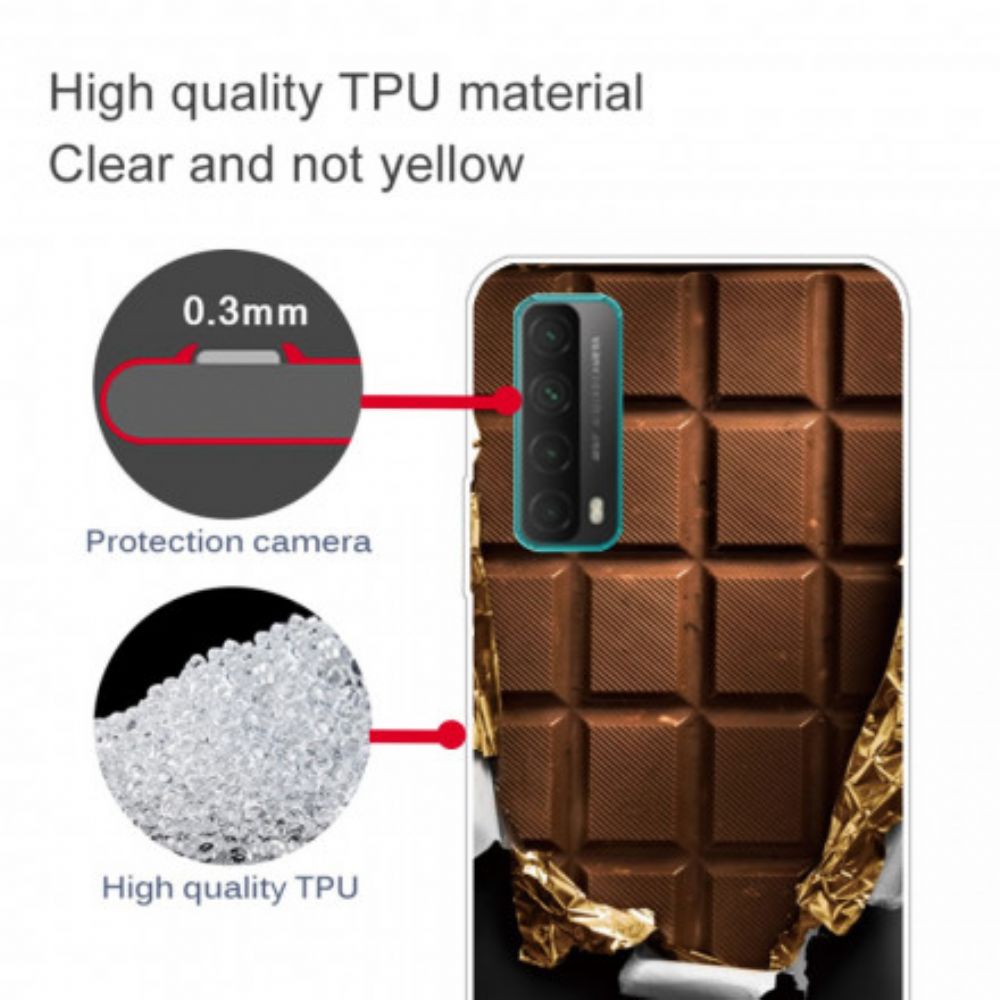 Telefoonhoesje voor Huawei P Smart 2021 Chocoladeslang