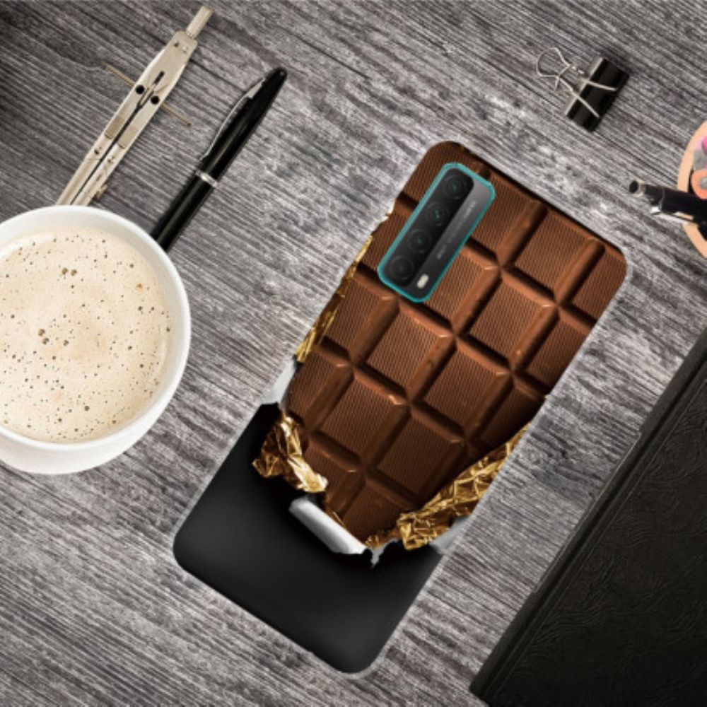 Telefoonhoesje voor Huawei P Smart 2021 Chocoladeslang