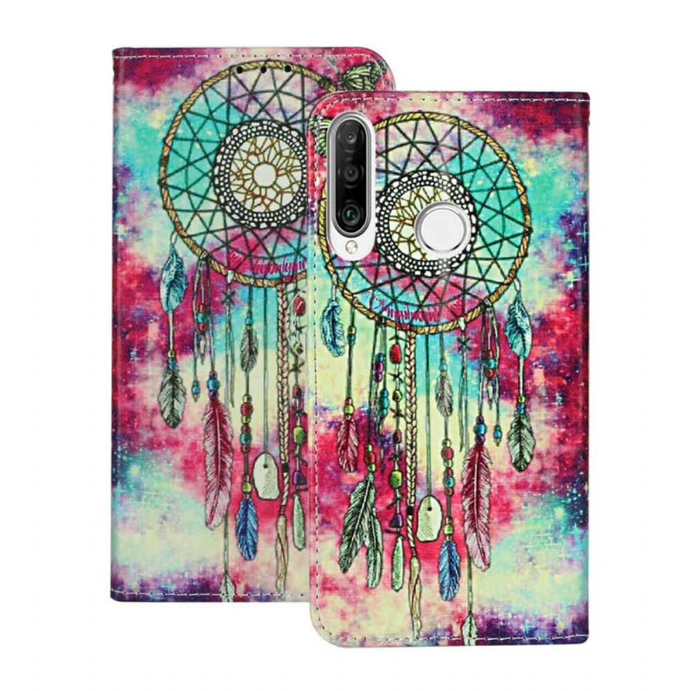 Bescherming Hoesje voor Huawei Y6p Folio-hoesje Betoverde Mandala