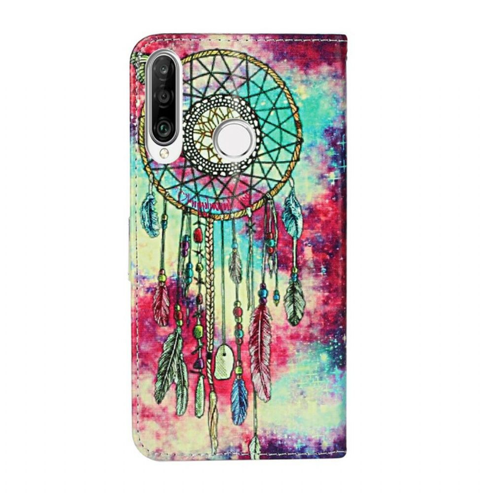 Bescherming Hoesje voor Huawei Y6p Folio-hoesje Betoverde Mandala