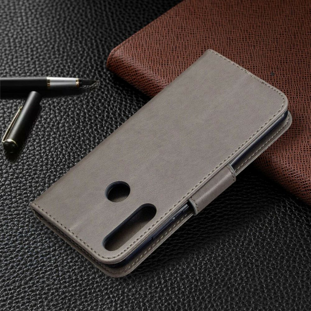 Folio-hoesje voor Huawei Y6p Flip Case Vlinders En Schuine Klep