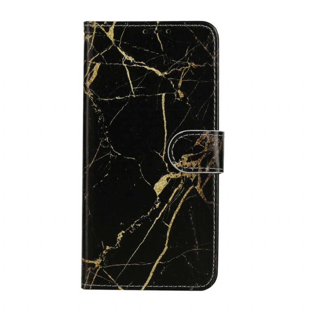 Folio-hoesje voor Huawei Y6p Marmer