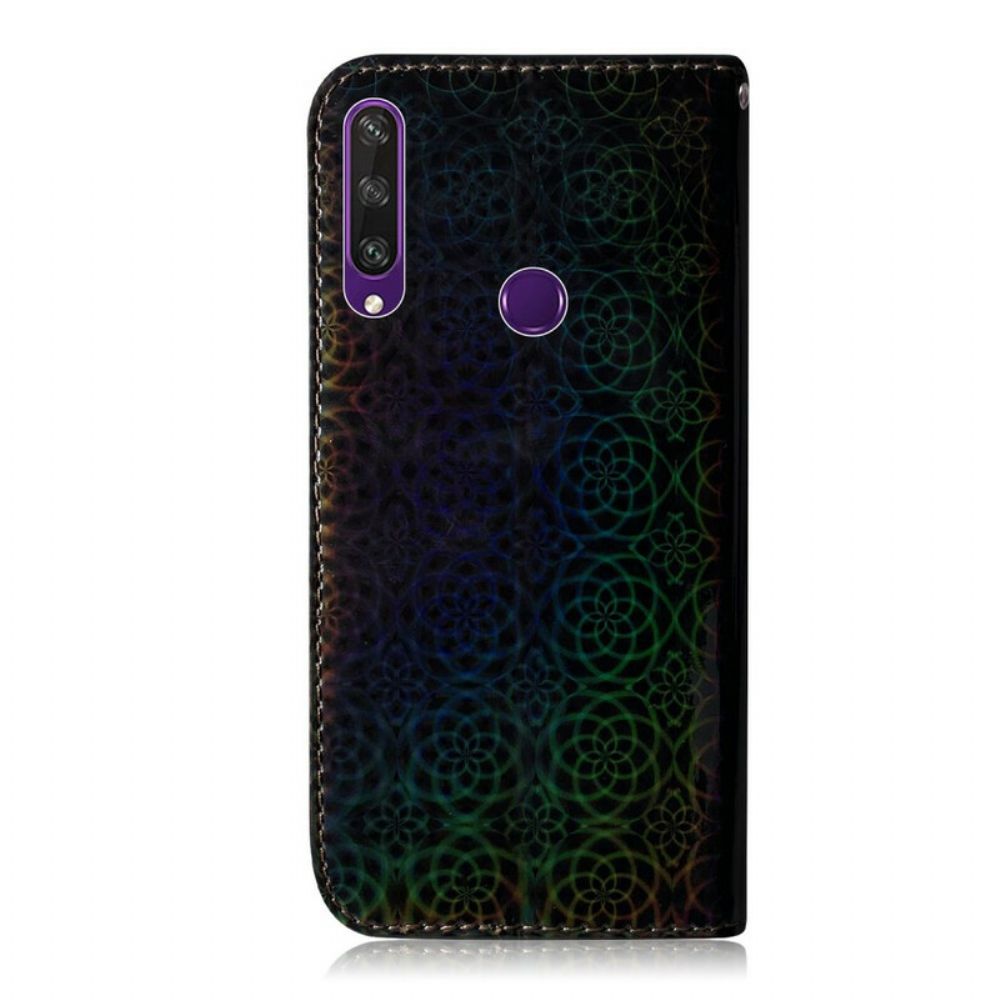 Folio-hoesje voor Huawei Y6p Pure Kleur