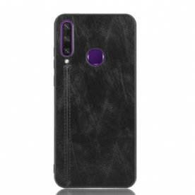 Hoesje voor Huawei Y6p Naad Leereffect