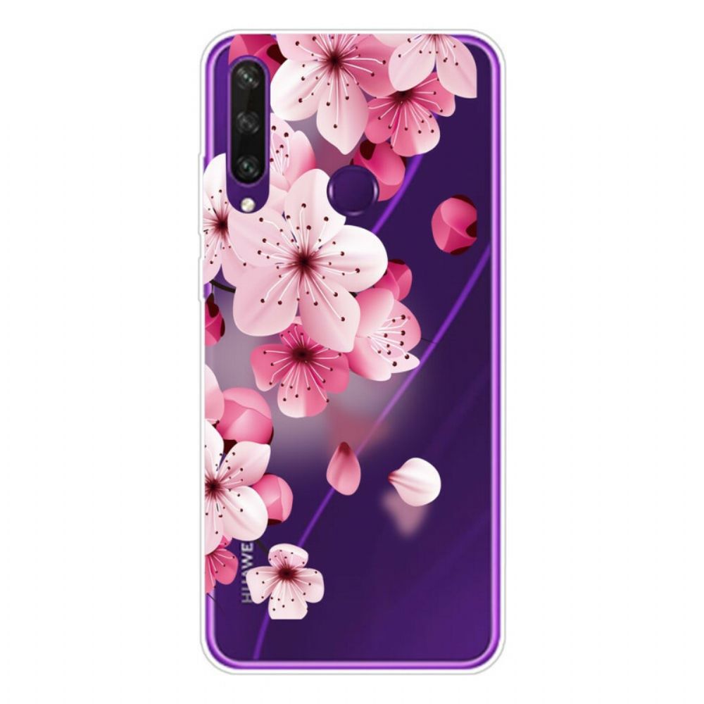 Hoesje voor Huawei Y6p Premium Bloemen