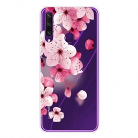 Hoesje voor Huawei Y6p Premium Bloemen