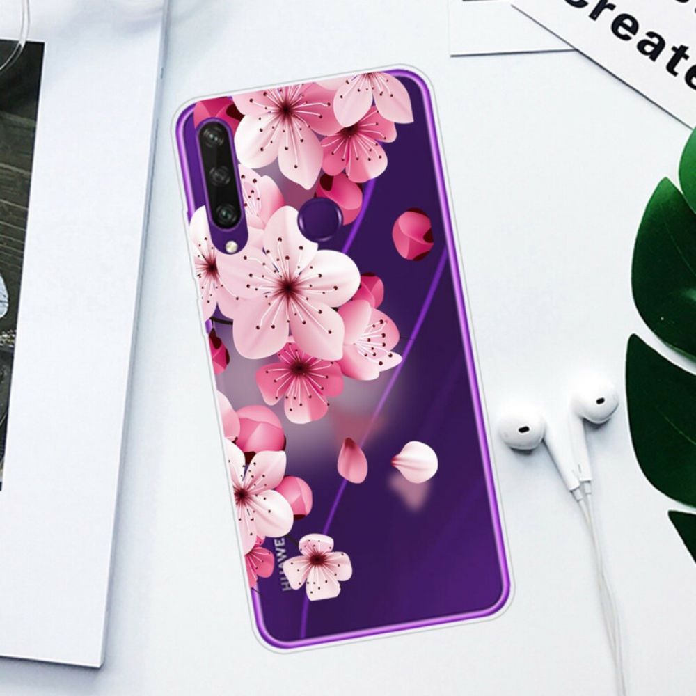 Hoesje voor Huawei Y6p Premium Bloemen